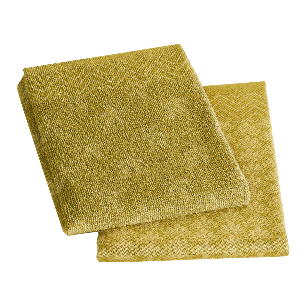 DDDDD Petals Keukendoek en Theedoek - Ochre