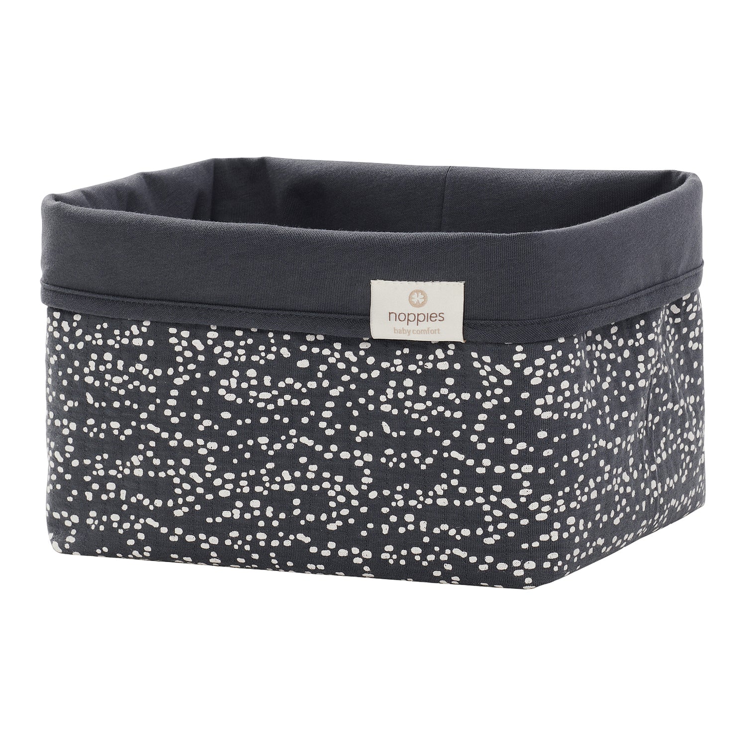 Noppies Fancy Dot Commodemandje - Forged Iron