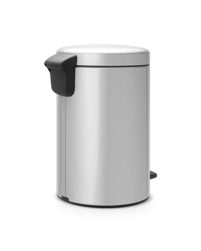 Brabantia NewIcon Pedaalemmer 12 L - Metallic Grey