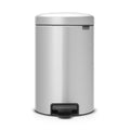Brabantia NewIcon Pedaalemmer 12 L - Metallic Grey
