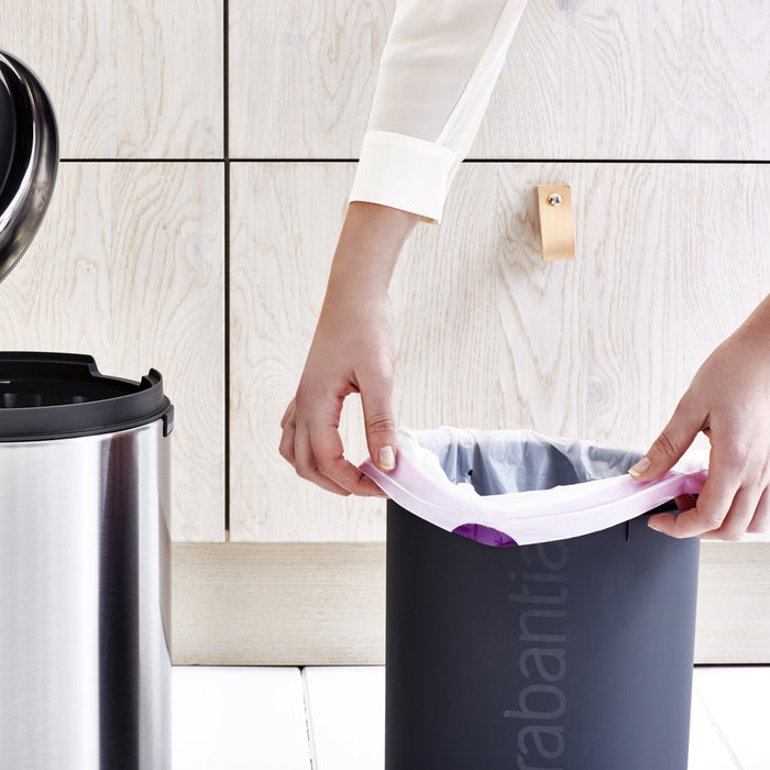 Brabantia NewIcon Pedaalemmer 12 L Vingerafdrukvrij - Matt Steel