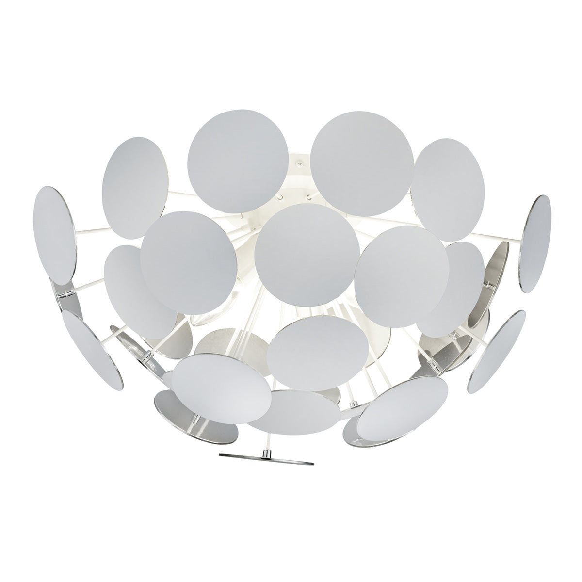 TRIO Discalgo Plafondlamp 3x E14 - Mat Wit