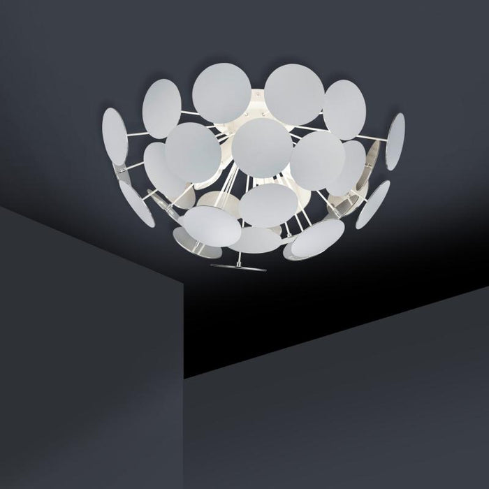 TRIO Discalgo Plafondlamp 3x E14 - Mat Wit