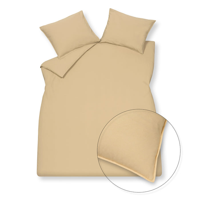 Vandyck Washed Cotton Dekbedovertrek 240 x 200/220 cm - Beach