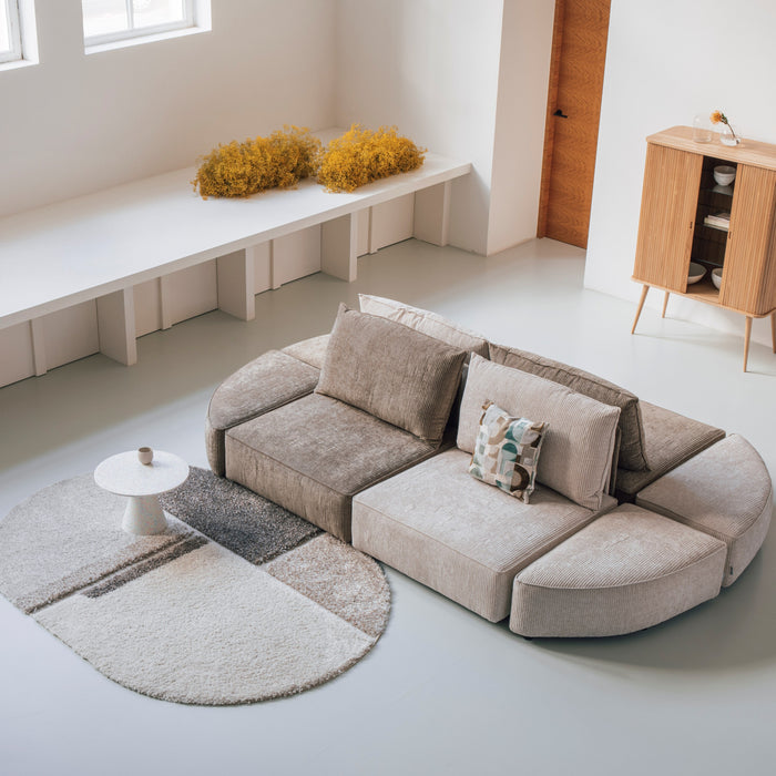 Zuiver Zest Vloerkleed 160 x 230 cm - Grijs