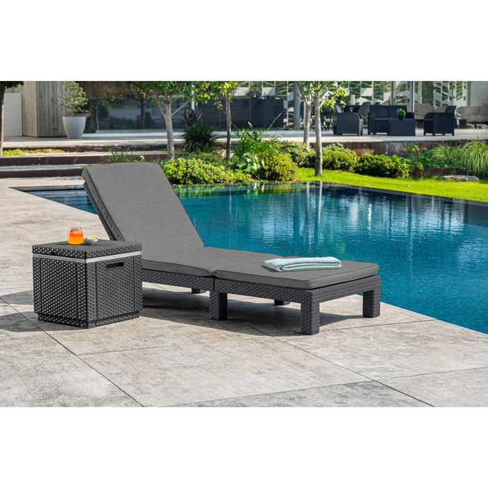 Allibert Ligbed Daytona grafiet 213720