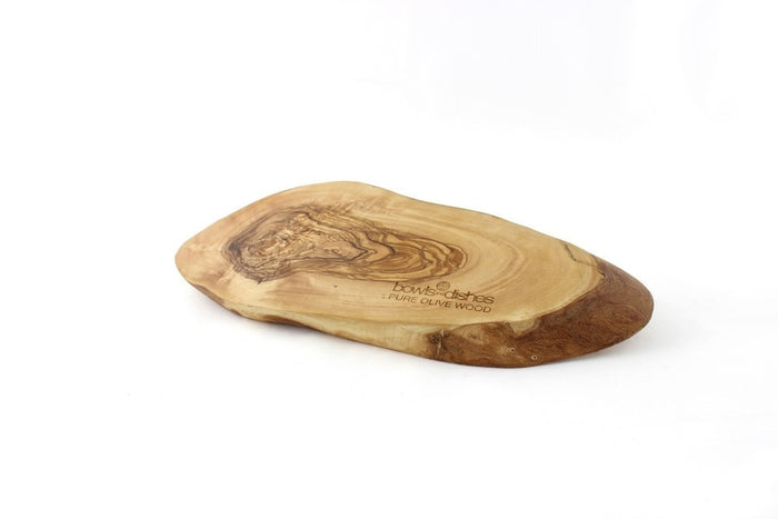 Bowls and Dishes Pure Olive Wood Tapasplank 25-30 cm