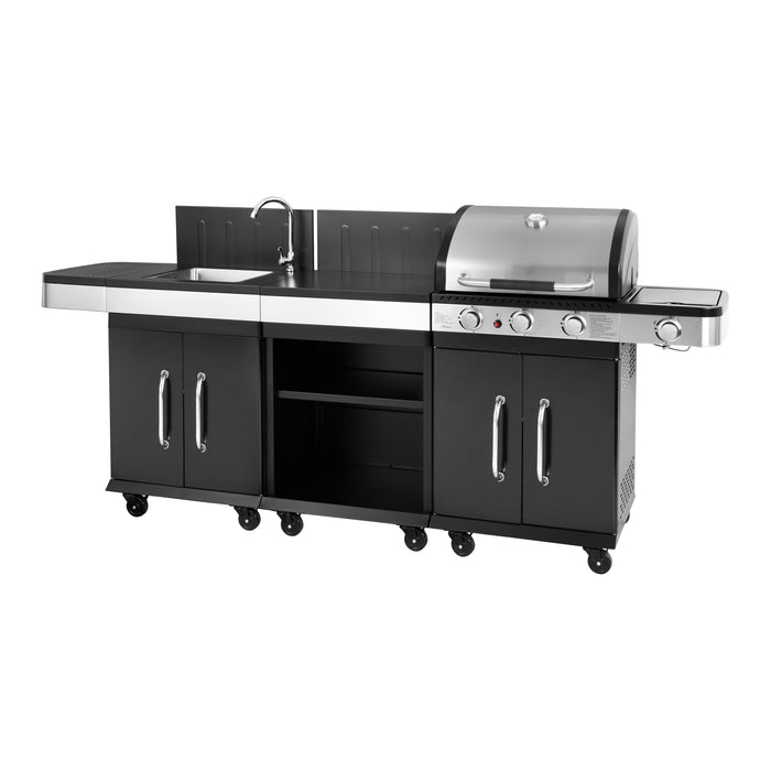 SUMM Supreme Buitenkeuken B 242 x D 57 cm