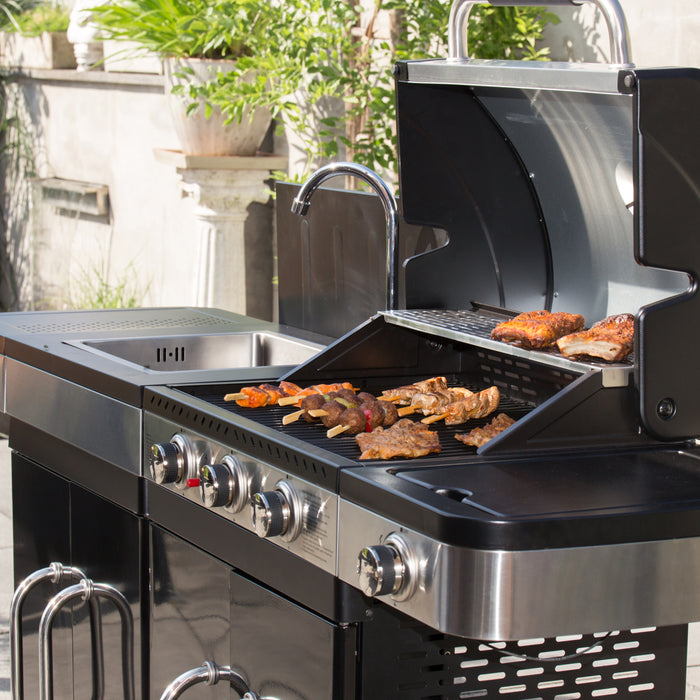 SUMM Supreme Buitenkeuken B 242 x D 57 cm