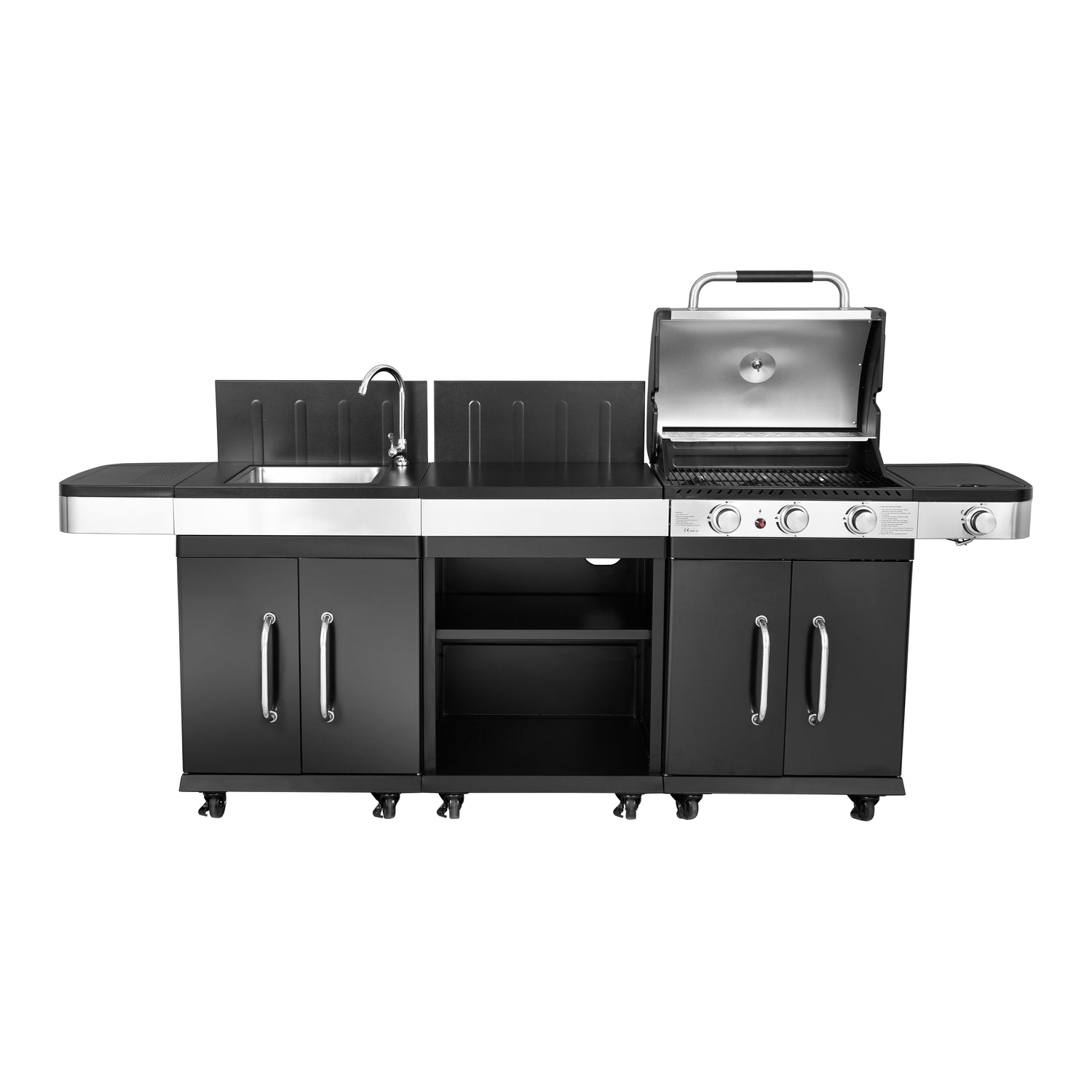 SUMM Supreme Buitenkeuken B 242 x D 57 cm