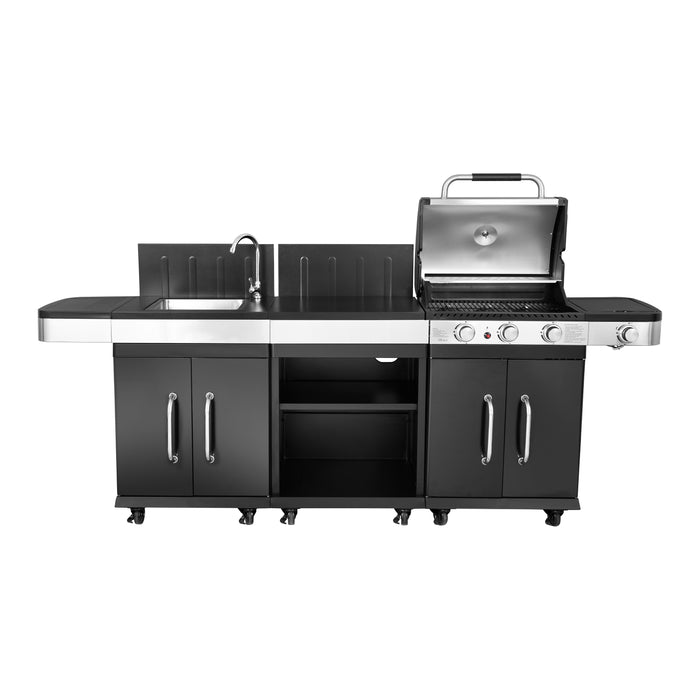 SUMM Supreme Buitenkeuken B 242 x D 57 cm