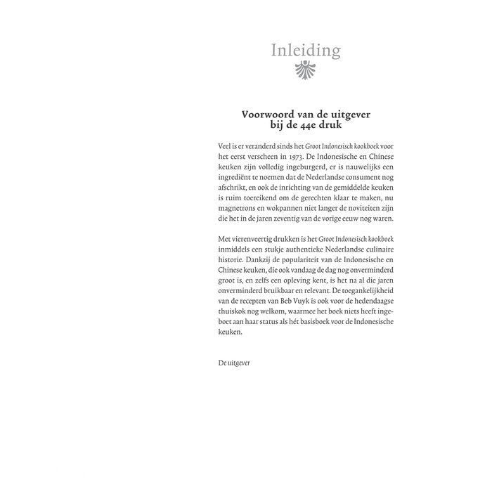 Groot Indonesisch Kookboek - Beb Vuyk