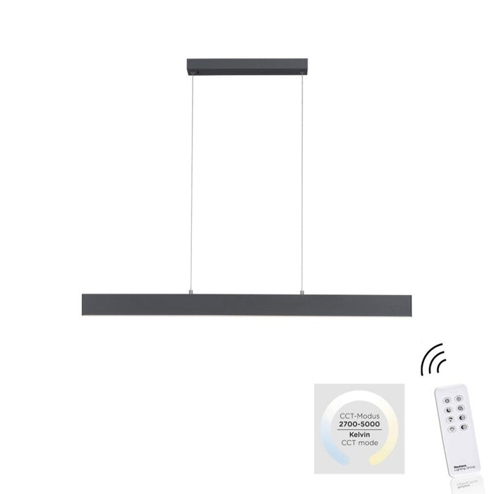 Paul Neuhaus Hanglamp Nila Antraciet Up & Down Light