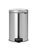Brabantia NewIcon Pedaalemmer 20 L - Matt Steel