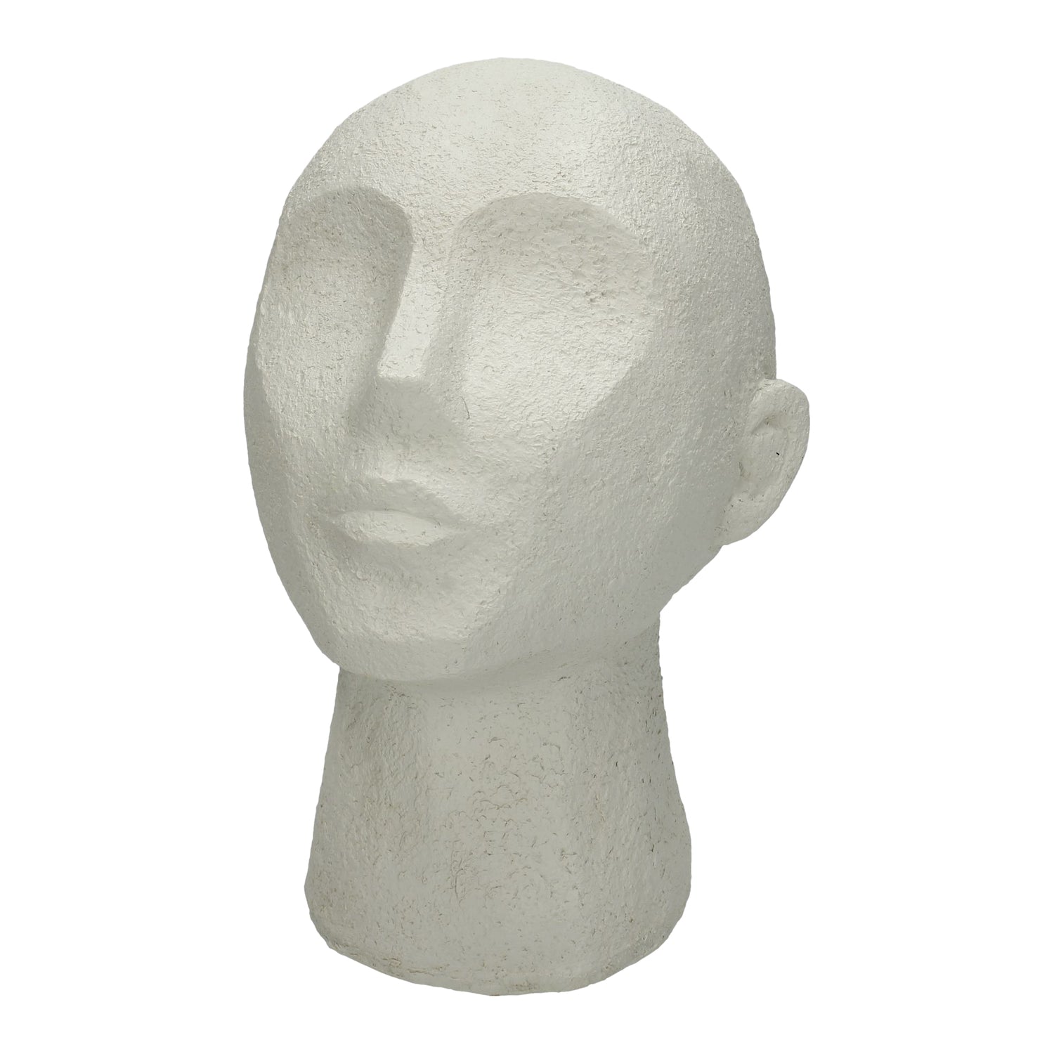 by fonQ basic Lena Ornament Hoofd 19 x 16 x 22 cm - Wit