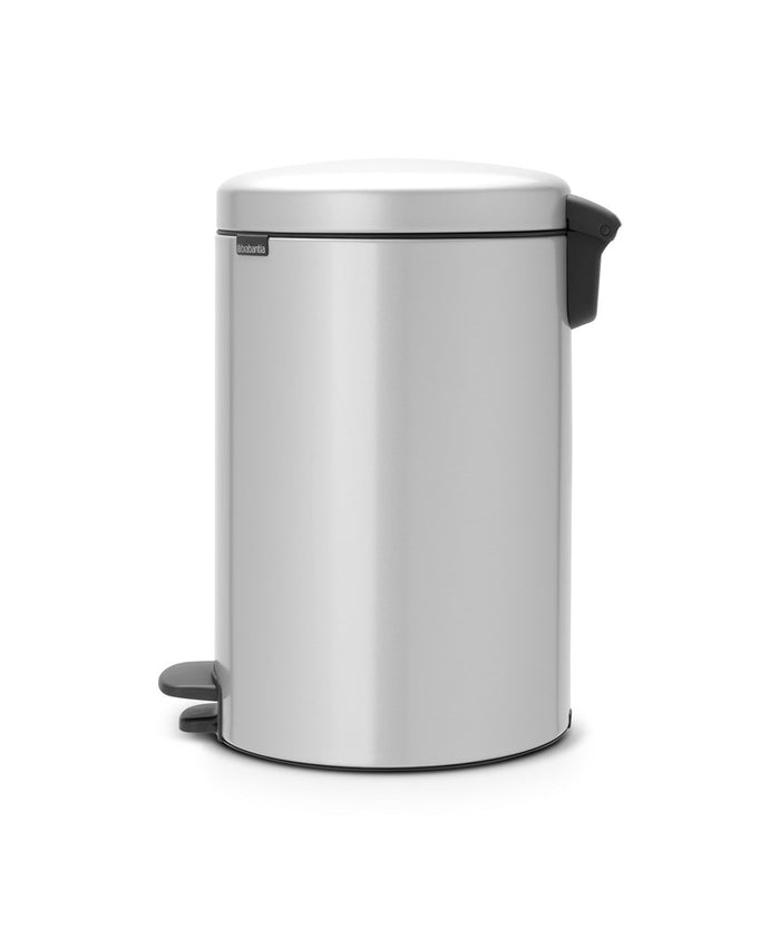 Brabantia NewIcon Pedaalemmer 20 L - Metallic Grey