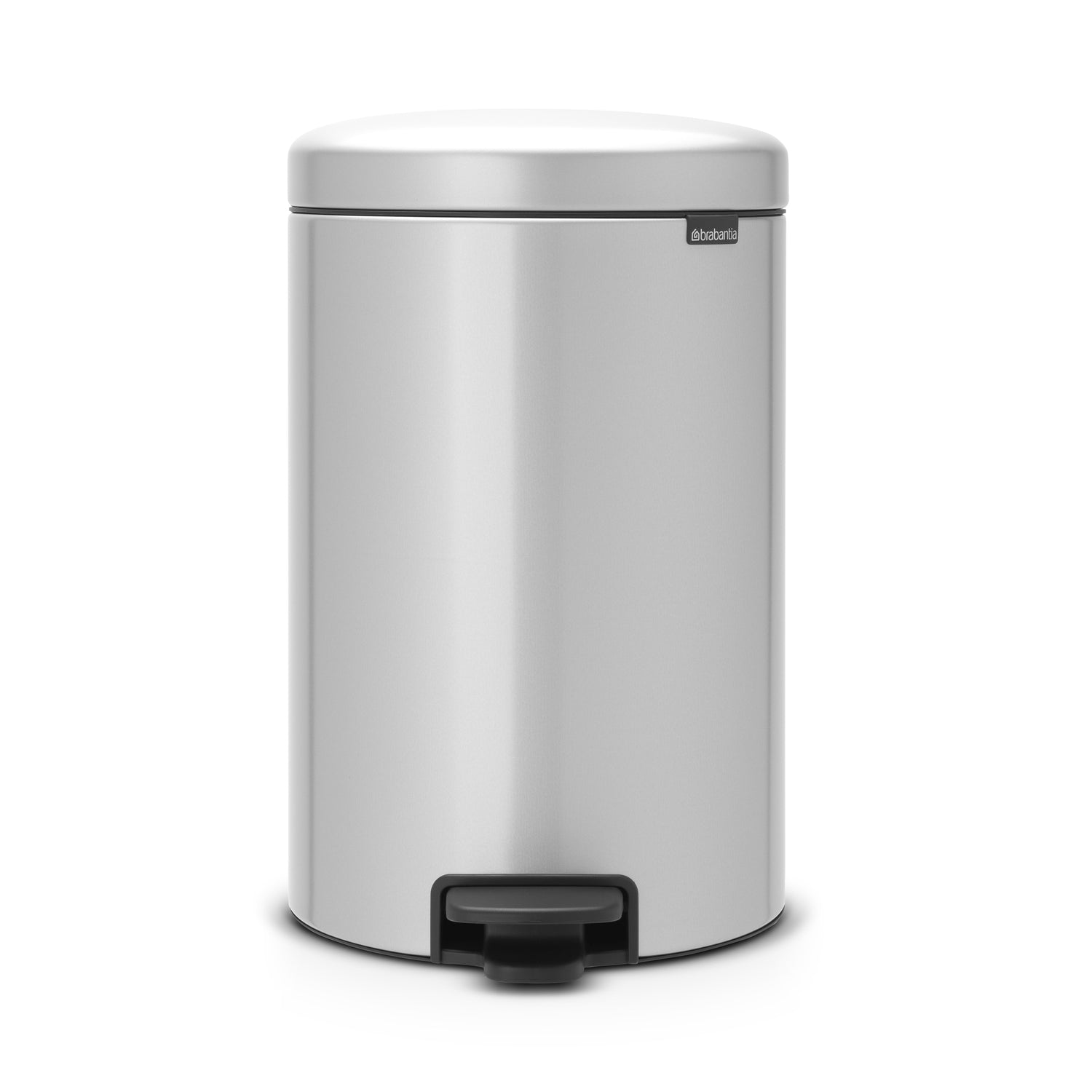Brabantia NewIcon Pedaalemmer 20 L - Metallic Grey