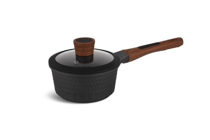 Edenberg Black Line - 10-delige Luxe Pannenset van Gesmeed Aluminium