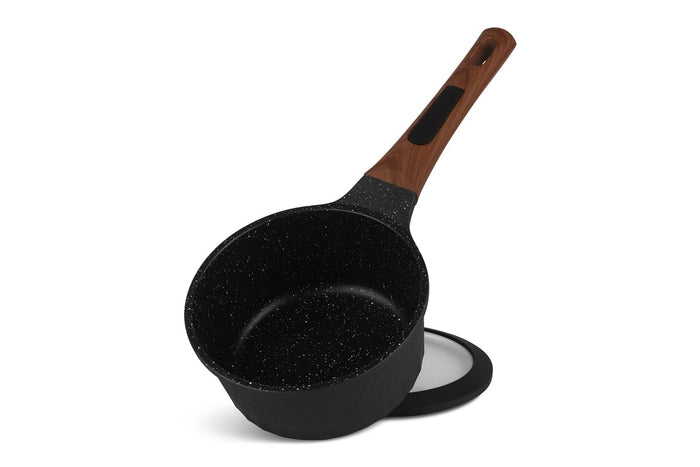 Edenberg Black Line - 10-delige Luxe Pannenset van Gesmeed Aluminium