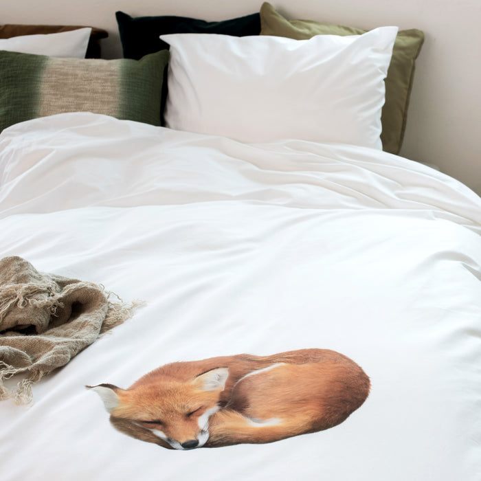 SNURK Sleeping Fox Dekbedovertrek 240 x 220 cm