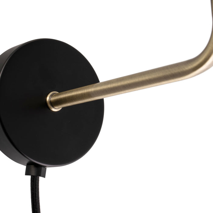 Leitmotiv Bonnet Wandlamp - Zwart