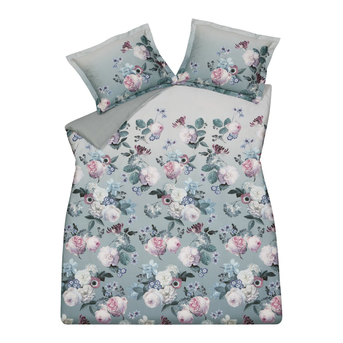 Vandyck Floral Charm Dekbedovertrek 200 x 200/220 cm - Pearl Blue