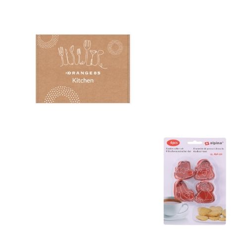 Orange85 Alpina Koekvormpjes Uitsteekvorm Set van 4