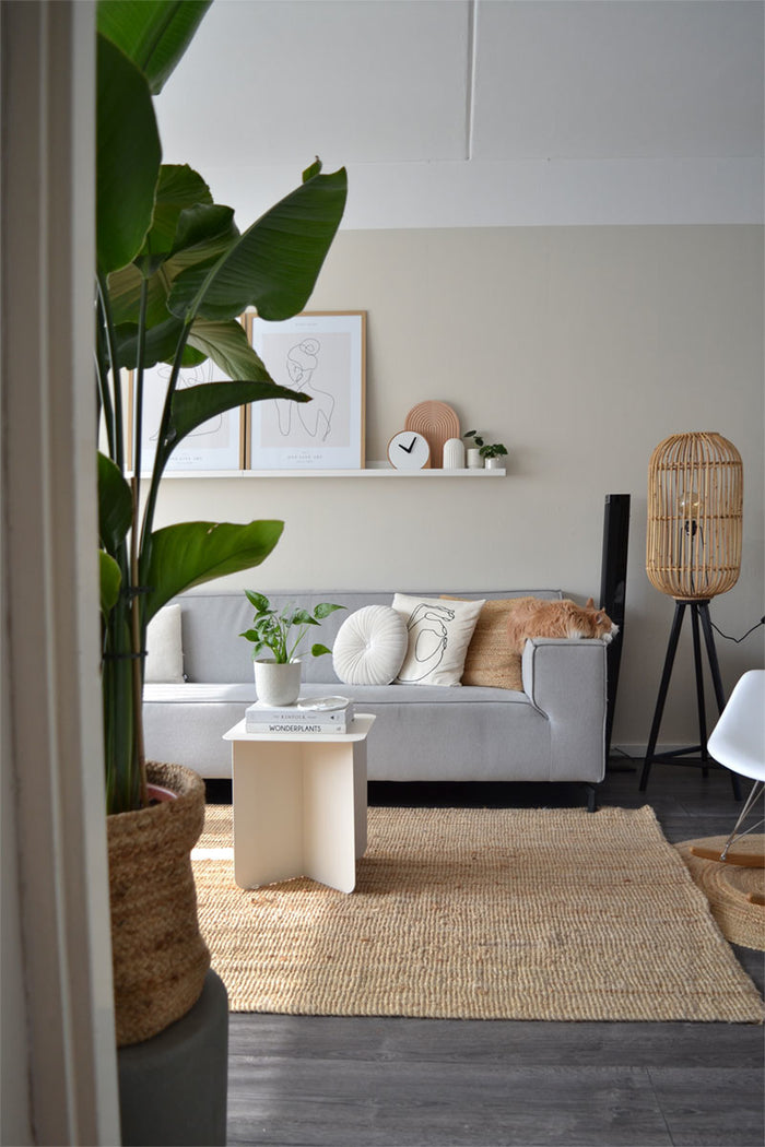 Rotan Vloerlamp Tygo - Ø36xH140 cm