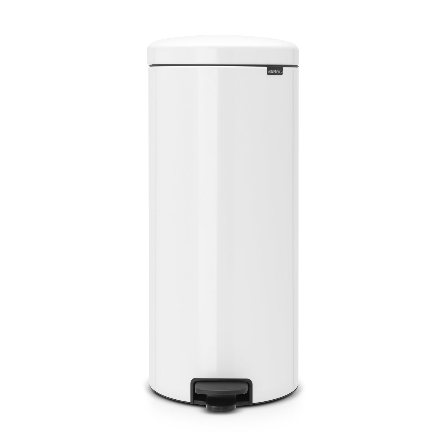 Brabantia NewIcon Pedaalemmer, 30 liter, kunststof binnenemmer - White