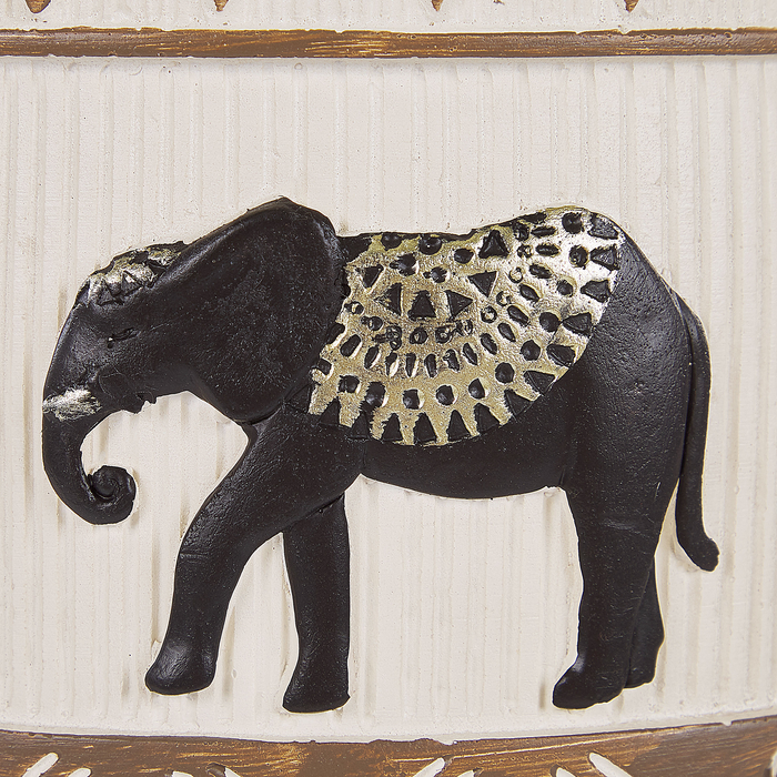 Beliani - KOTTES - Plantenbak - Lichtbruin - 22 cm - Magnesiumoxide