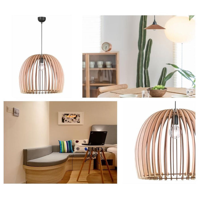 Reality Wood Hanglamp Ø 60CM - Hout