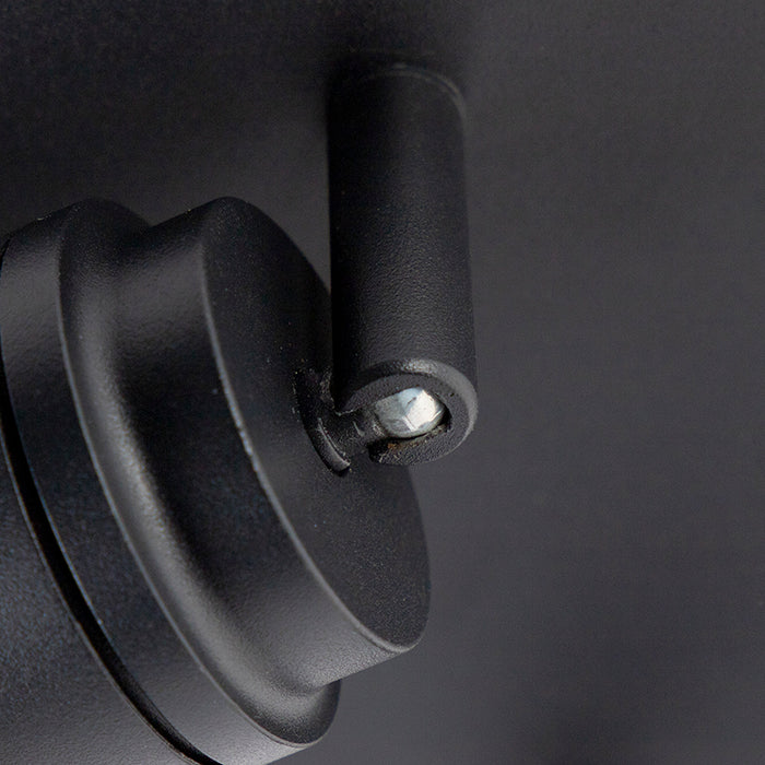 QAZQA Moderne badkamer spot zwart 2-lichts IP44 - Ducha