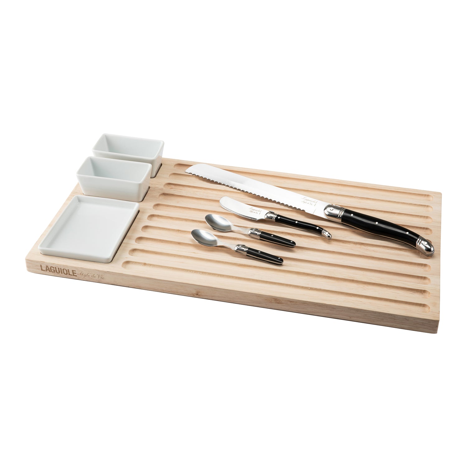 Laguiole Style de Vie Borrel Broodplank 8-delig