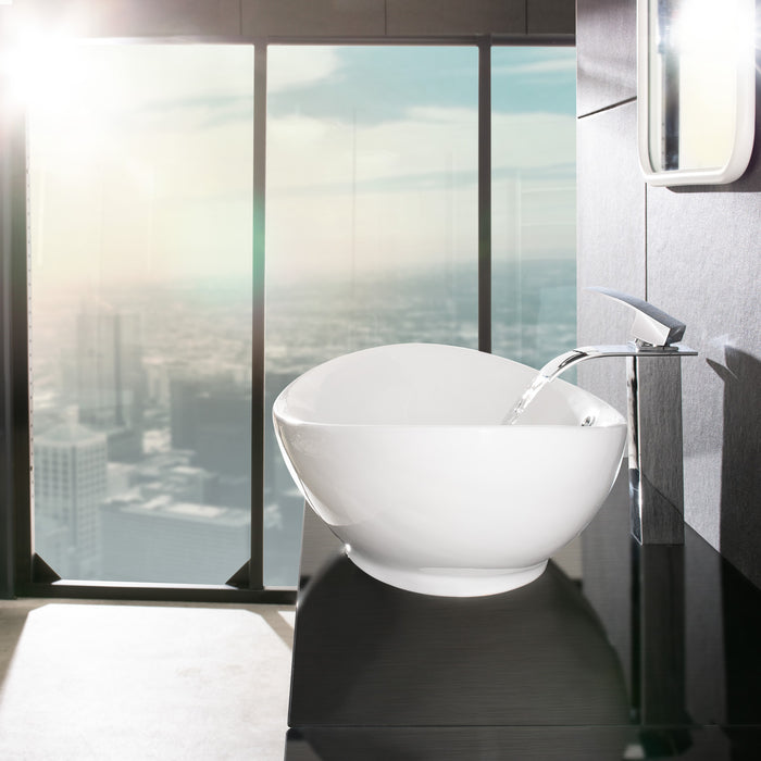 tectake Wastafel - opzet - keramiek