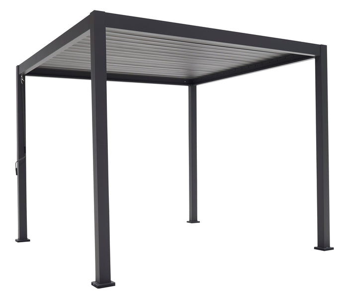 SORARA® Mirador Basic 300 x 300 cm Charcoal Zwart