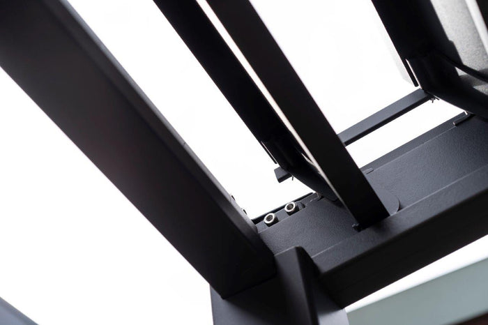 SORARA® Mirador Basic 300 x 300 cm Charcoal Zwart