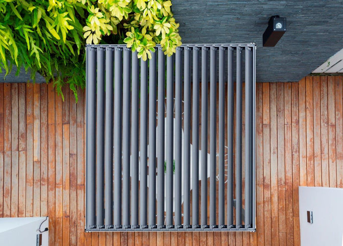 SORARA® Mirador Basic 300 x 300 cm Charcoal Zwart