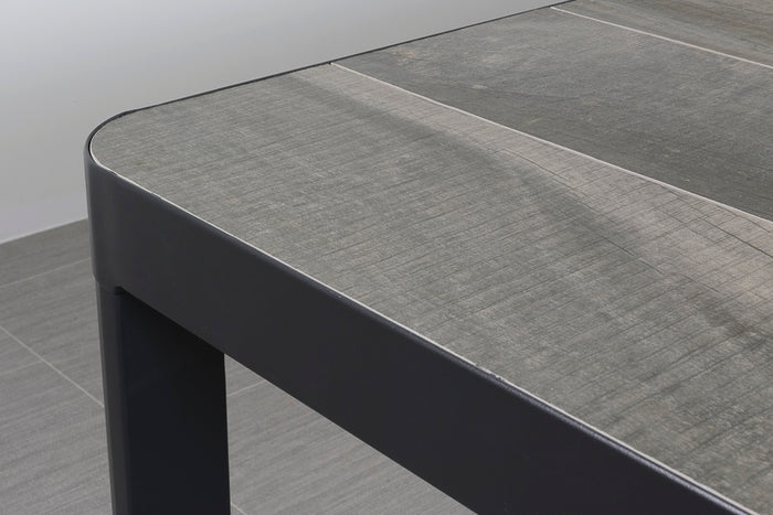 VDG Queens tuintafel antraciet - 220 x 100 cm.