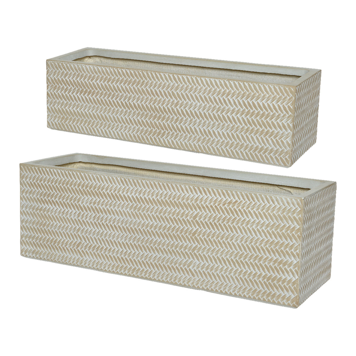 Decoris Alex Bloempot - Set van 2