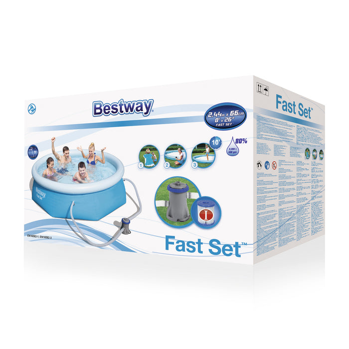 Bestway Fast Set Zwembad Ø 244 cm