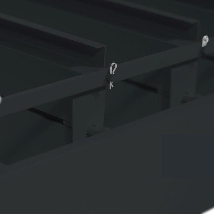 SORARA® Mirador Deluxe 360 x 360 cm Charcoal Zwart