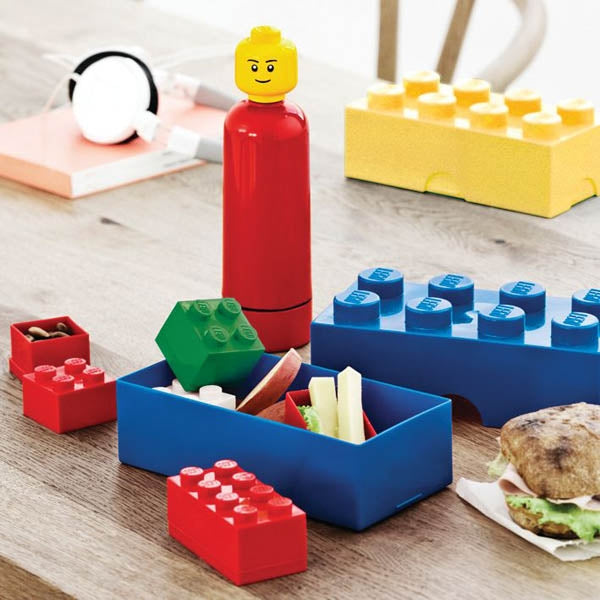 Lunchbox Classic Brick 8, Blauw - LEGO