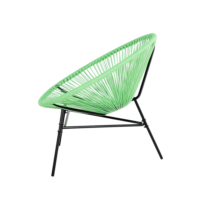 Beliani ACAPULCO set van 2 stoelen groen