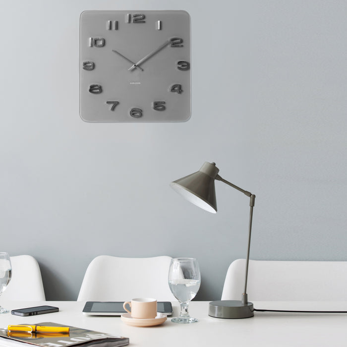 Karlsson Vintage Wandklok Square L 35 x H 35 cm