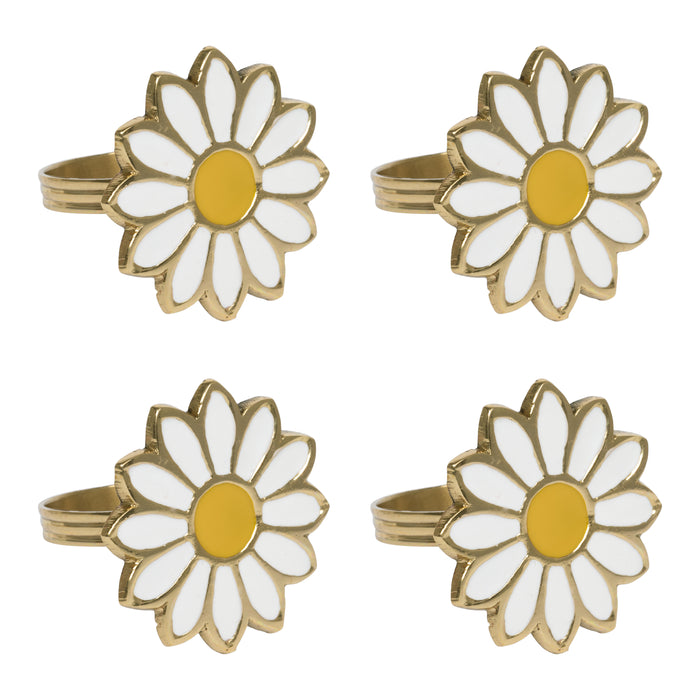 À la Daisy Servetringen - Set van 4