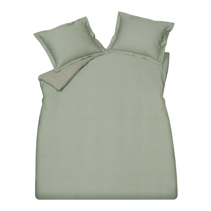 Vandyck Fizzy Dekbedovertrek 240 x 200/220 cm - Pale Olive