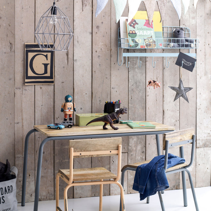 Kidsdepot Wire Hanglamp - Grijs