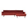 WOOOD Rodeo Chaise Longue Rechts - Velvet -  Chestnut