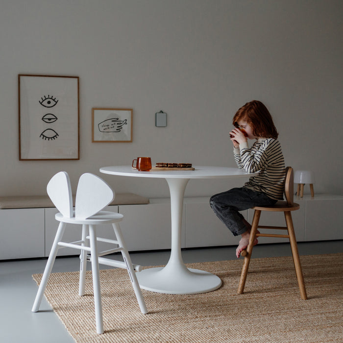 Nofred Mouse Junior Kinderstoel - Wit