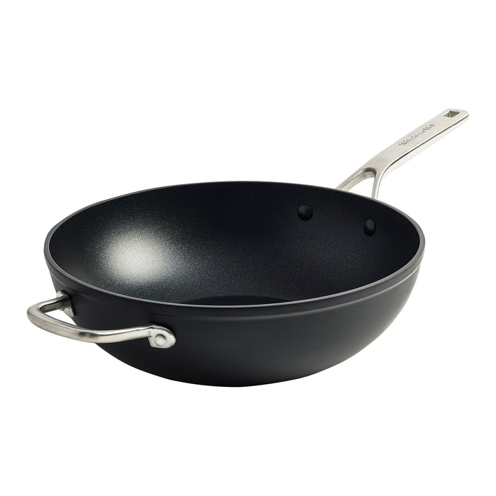 KitchenAid Forged Hardened Aluminium Wok Ø 30 cm
